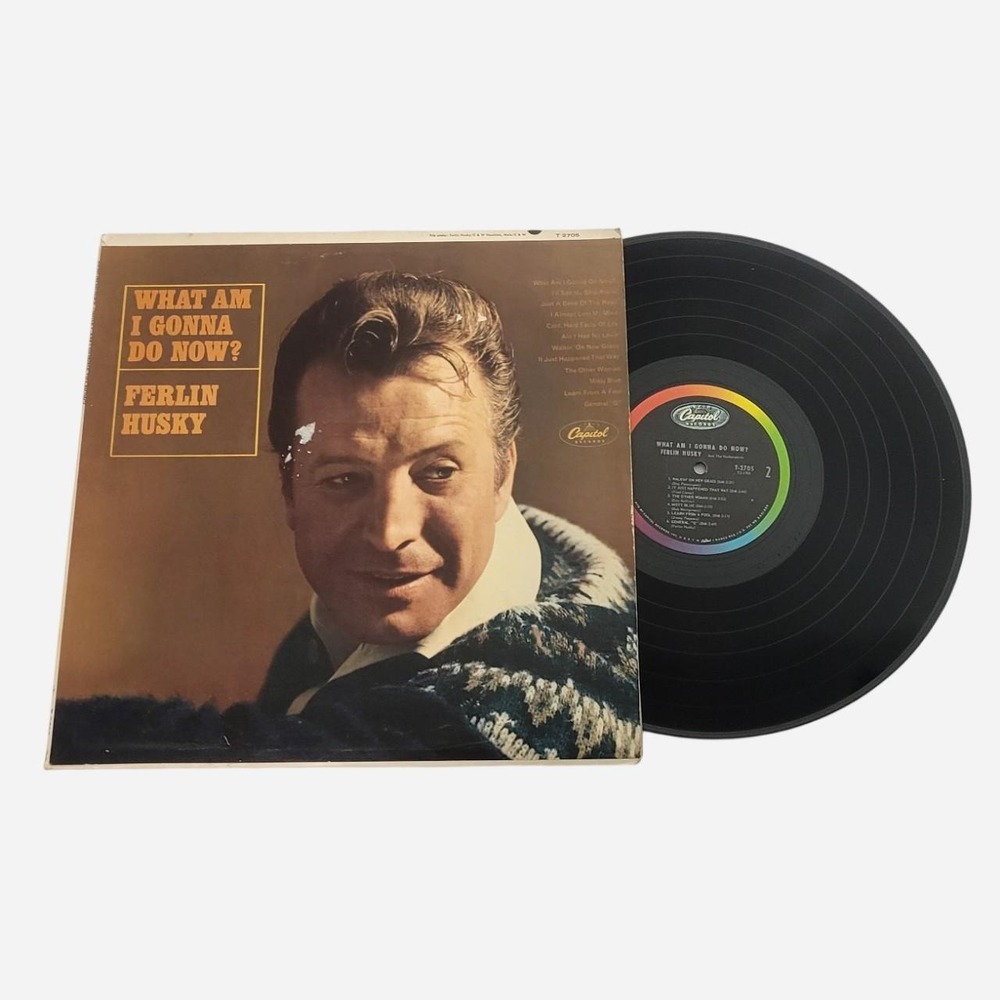 Ferlin Husky and The Hushpuppies What Am I Gonna Do Now? vinyl record
